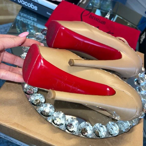 Christian Louboutin Zoulou Strappy Platform Heels 160 - Picture 8 of 17